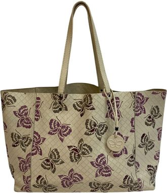 Bottega Veneta Multi-Color Leather Tote Bag (Pre-Owned)