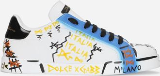 Dolce & Gabbana Limited Edition Portofino Sneakers - Woman Sneakers Multicolor 38.5