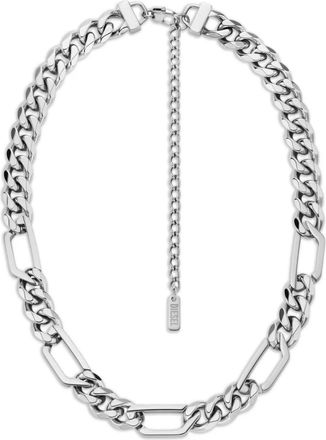 Diesel Collana a catena - Grigio