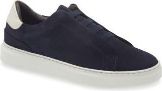 Bruno Magli Salvador Slip-On Sneaker in Navy Suede at Nordstrom Rack, Size 10.5