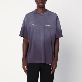 Represent Plum faded T-shirt with logo