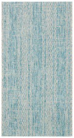 Safavieh Alfombra contempor&aacute;neo de polipropileno gris/azul, 122 x 170 cm