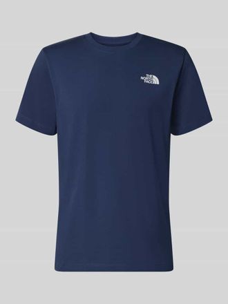 The North Face Regular Fit T-Shirt aus Baumwoll-Mix Modell EVOLUTION in Marine, Gr&ouml;&szlig;e XXL