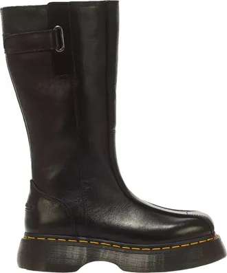 Dr. Martens Buzz Hi Black Milled Gloss High Boots