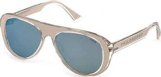 Lozza Womens SL4255V56880X 56 Sunglasses - Transparent - One Size