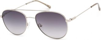Calvin Klein CK20120S 045 Womens Sunglasses Silver Size 55
