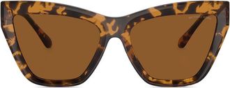 Michael Kors Occhiali da sole geometrici - Marrone
