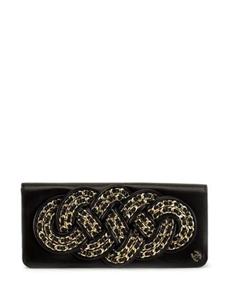 Chanel 2008 Knotted clutch bag - women - Lambskin - One Size - Black