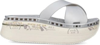 Premiata Sandali slides Moura - Argento