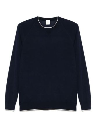 Eleventy wool top - Blue