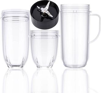 OEM Vasos Para Batidora El&eacute;ctrica De 12/16/22 Oz, Con Tapa