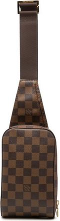 Louis Vuitton Damier Brown Pvc Shoulder Bag Sling Bag (Pre-Owned)