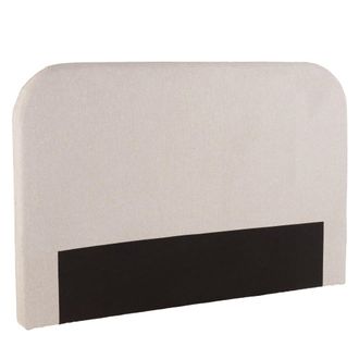 Macabane Cabecero tapizado para camas de 140/160 cm, color beige