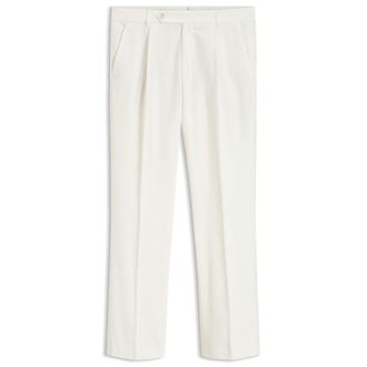 BOSS Tapered-fit corduroy pants in Italian fabric