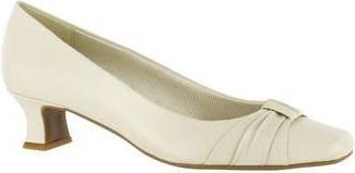 Easy Street Waive Square Toe Pump - Multiple Widths Available in Bone at Nordstrom Rack, Size 6.5
