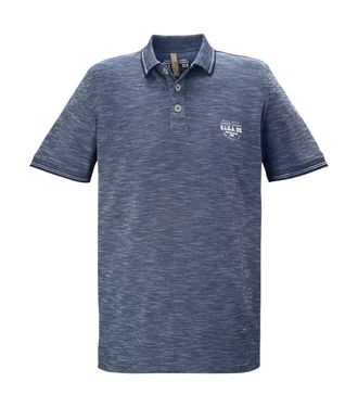G.I.G.A. DX by killtec Poloshirt GS 52 MN PLSHRT, Herren, Gr. 3XL, blau, Obermaterial: 65% Baumwolle, 35% Polyester;Obermaterial 2: 65% Baumwolle, 35% Polyester, G.I.G.A. DX