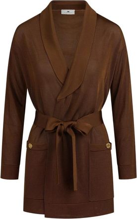 Elisabetta Franchi Donna, Maglie, Marrone, S, new
