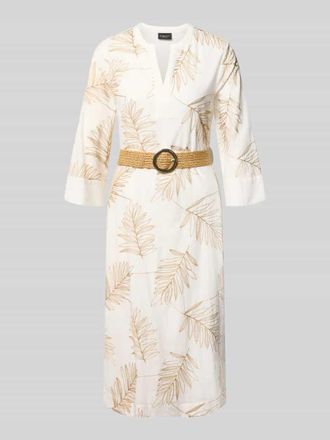 s.Oliver Black Label Tailliertes Freizeitkleid aus Baumwoll-MIx in Weiss, Gr&ouml;&szlig;e 34