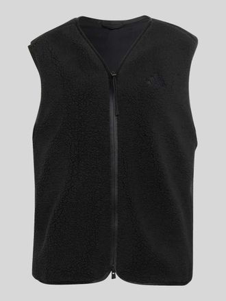 adidas Regular Fit Weste mit Zweiwege-Rei&szlig;verschluss in Black, Gr&ouml;&szlig;e XL