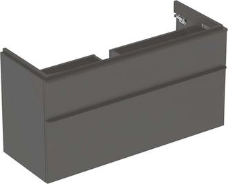 Keramag Keramag - Geberit Smyle Mueble De Lavabo Cuadrado, 1184x617x470mm, Con 2