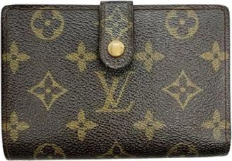 Louis Vuitton Pre-owned Canvas Portemonnee - Dames - Vintage Accessoires - Bruin - ONE Size - Vintage