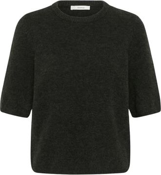 Gestuz GZAlpha GZ Tee - Knitwear - Mujer - Verde - 2XS