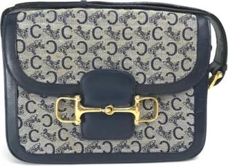 Celine Pre-owned Fabric shoulder-bags - Dames - Vintage Schoudertas - Blauw - ONE Size - Vintage