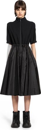 Moncler Satin Midi Dress