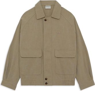 Dr&ocirc;le de Monsieur Blouson Raglan - Heren - Zomerjassen - Bruin - M - Jassen