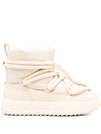 Moncler Pink Altive Mid Snow Boots