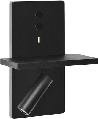 Leds - C4 Leds-c4 - Elamp - led Reading usb Light Black 175lm 2700K