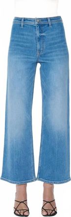 Pistola Denim Penny High Rise Wide Leg Jean In Solina