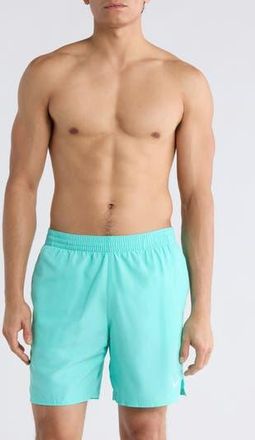 Nike 7-Inch Volley Swim Shorts in Bleached Turq at Nordstrom Rack, Size X-Large