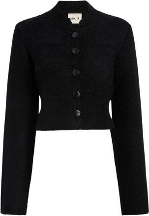 Khaite Ello Jacket - Dames - Vesten - Zwart - M - Kasjmier - Truien & Vesten
