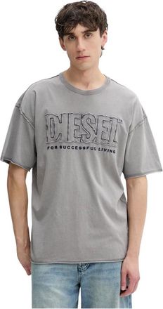 Diesel Hombre, Camisetas, Gris, Talla: M