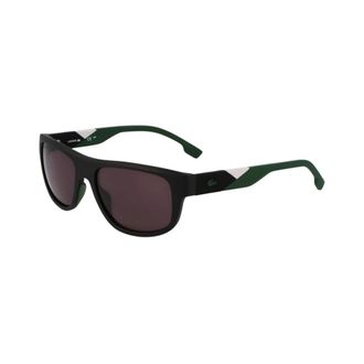 Lacoste Sunglasses, unisex, Black, 55 MM, Authentic Glasses with Top-Notch Service