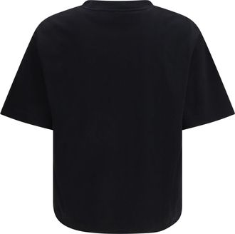 Off-white Mens T-Shirt Big Bookish Skate Black-White Cotton T-Shirts Black/white And Polos