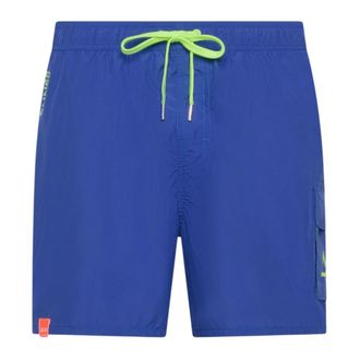 Sun 68 Heren, Badkleding, Blauw, Maat: S