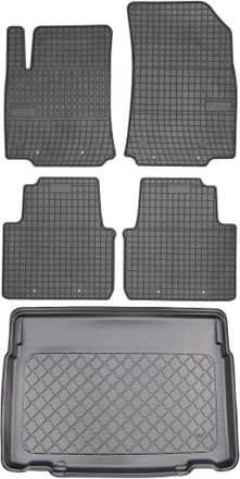 OEM Set Di Tappetini In Gomma Per Auto E Tappetino Per Bagagliaio Per Citroen C3 Aircross Ii Crossover Da Novembre 2017