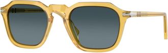 Persol Po 3292S Zonnebril - unisex - Zonnebrillen - Geel - 52 MM - Accessoires