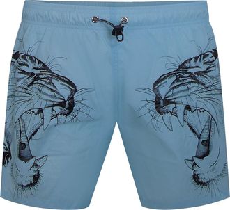 Plein Sport Zwemshorts in Lichtblauw
