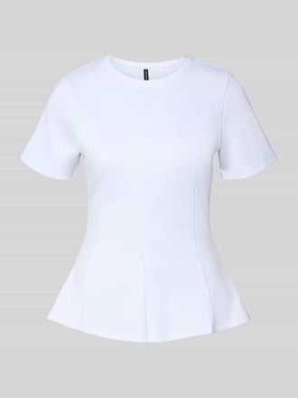 Vero Moda Shaped Fit T-Shirt mit Viskose-Anteil Modell ABBY in Weiss, Gr&ouml;&szlig;e XL