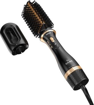 Gama Ga.ma Multistyler Gold Ion Herramienta De Peinado Con M&uacute;ltiples Accesorios Airflow Negro, Oro 1200 W 2 M