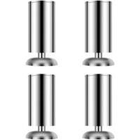 OEM 4 Patas Para Muebles, Patas Redondas De Acero Inoxidable Para Armarios De Cocina - 50 X 80 Mm - Crezuo