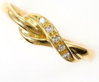 C&A Yellow Gold Yellow Gold (18K) Band Ring (Pre-Owned)