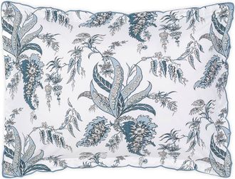 Matouk Apolline Pillow Sham in Mediterranean at Nordstrom, Size Standard