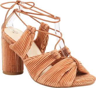 Generic Womens Strappy High Heeled Dress Pumps Chunky Block Heel Wedding Shoes for Bride Peep Toe Slingback Party Prom Sandals,Brown,3.5 UK