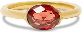 Argento Vivo Garnet Ring in Gold at Nordstrom, Size 8