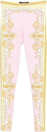 Versace Leggings met Barocco-print - Dames - Leggings - Veelkleurig - S - Broeken
