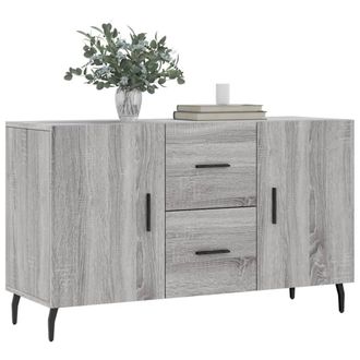 Berkfield Home Sideboard Grey Sonoma 100x36x60 cm Engineered Wood | Size: 100 x 36 x 60 cm